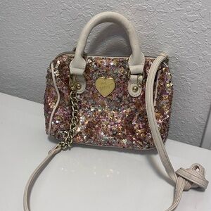 Betsey Johnson Multicolor Sequin Mini Bag
